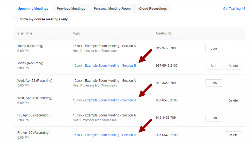 How to Edit or Delete a Zoom Meeting in Your Canvas Course MIT Sloan