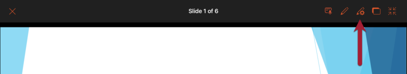 Screenshot of Pen Settings icon