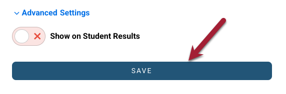 Screenshot of Save button