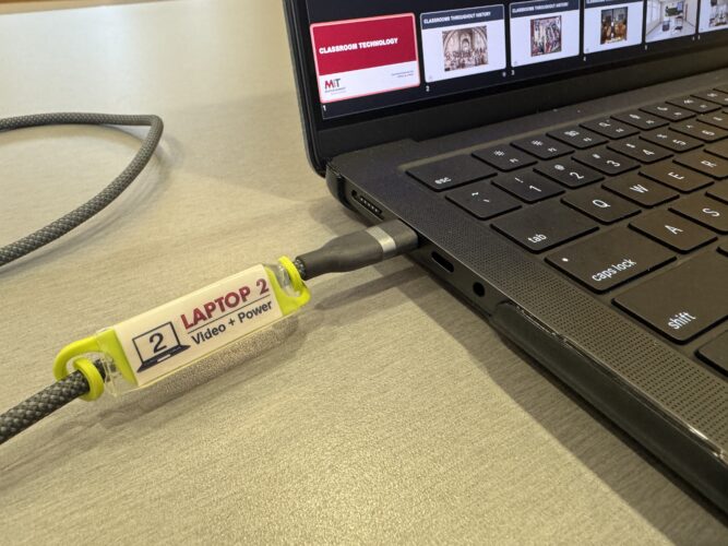 Laptop 2's USB-C cable