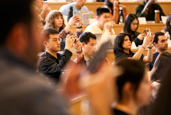 Photograph of students in a classroom